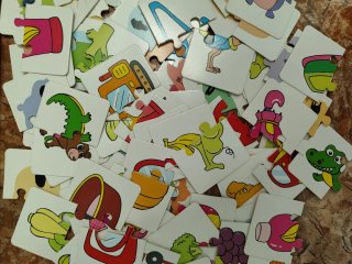Puzzles de 2 piezas para niños
