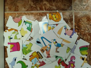 Puzzles de 2 piezas para niños