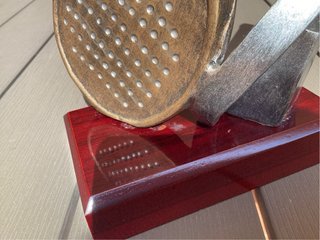 Trofeo 2 raquetas pádel con pelota