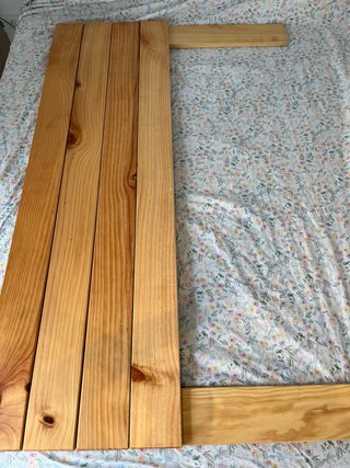 Cabecero de madera 140cm