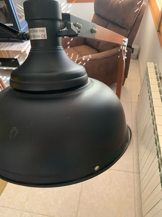 Lámpara de pie Kare madera y metal