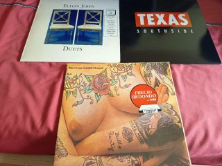 Vinilos Elton John Duets y Texas Southside Supertr