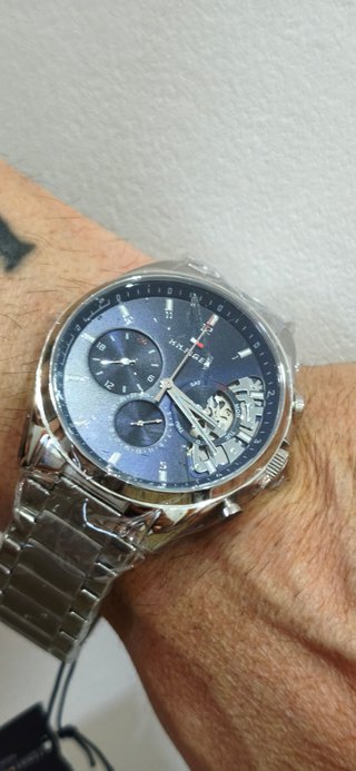 Reloj Tommy Hilfiger Dorado y Plateado