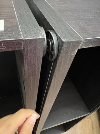 Mueble Salón Negro Multiposición