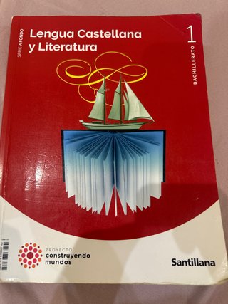 Libro de Lengua Castellana y Literatura de Primero