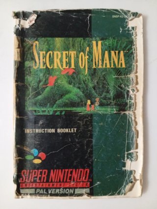 Secret of Mana SNES PAL España