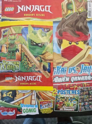 Revista LEGO Ninjago Dragons Rising