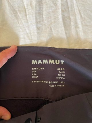 Mammut tg. 44 Courmayeur SO Pantaloni Trekking
