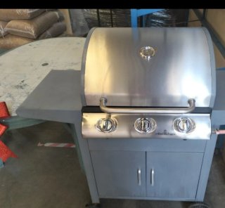 Barbacoa de gas 3 quemadores