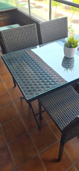 Conjunto Terraza: Sillones, Mesa y Sillas