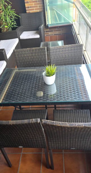 Conjunto Terraza: Sillones, Mesa y Sillas