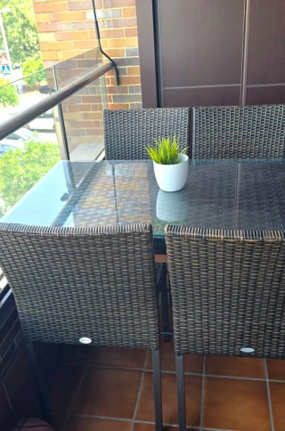 Conjunto Terraza: Sillones, Mesa y Sillas