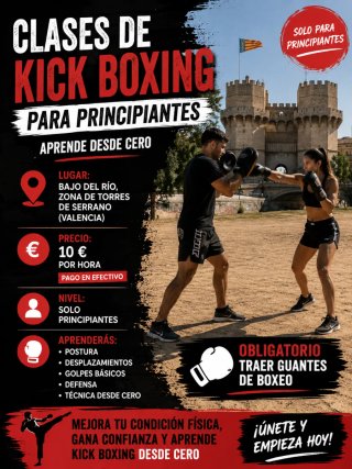 Clases de kick boxing