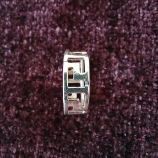 Anillo Plata Ley V&V Diseño Geométrico