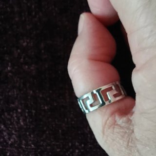 Anillo Plata Ley V&V Diseño Geométrico