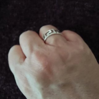 Anillo Plata Ley V&V Diseño Geométrico