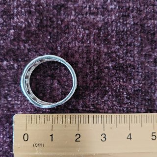 Anillo Plata Ley V&V Diseño Geométrico