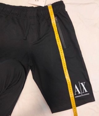 Armani Exchange Shorts Hombre Negros