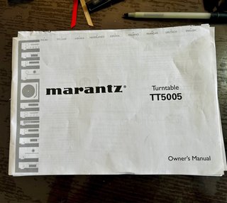 Tocadiscos Marantz TT5005 Automático