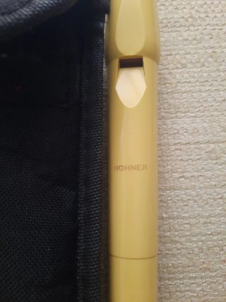 Flauta Hohner con funda
