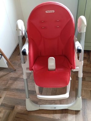 Trona Peg Perego Prima Pappa Zero3 Roja