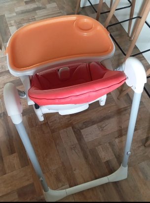 Trona Peg Perego Prima Pappa Zero3 Roja