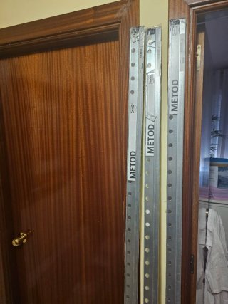 3 Rieles de montaje METOD IKEA 200 cm