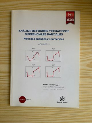 Libro matemáticas análisis de Fourier