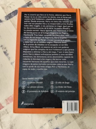 Harry Potter y el prisionero de Azkaban (Harry ...