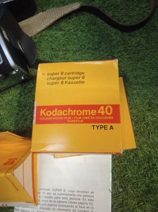 Cámara Super 8 Eumig Viennette Dos carretes