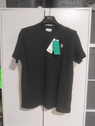 Camiseta Lacoste Negra Verano Hombre