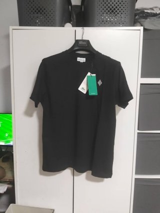 Camiseta Lacoste Negra Verano Hombre
