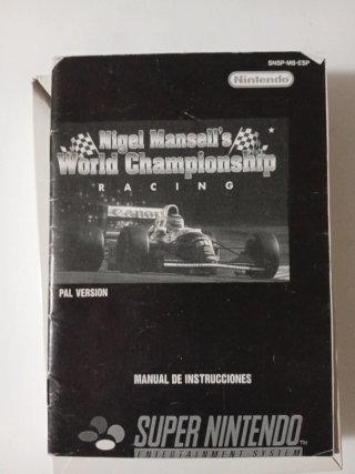 Nigel Mansell's World Championship SNES PAL