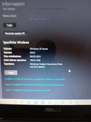 Notebook Asus X54C Nero