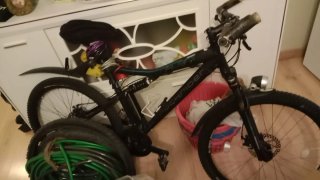 Bici Rockrider Decathlon +dos cubiertas y camaras