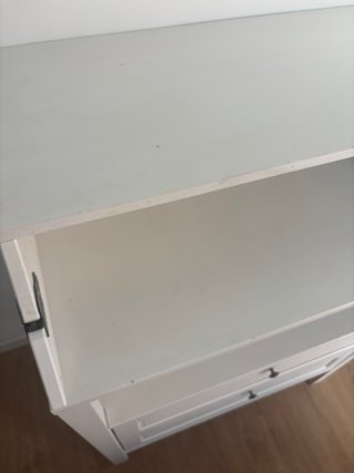 Cómoda cambiador IKEA blanca