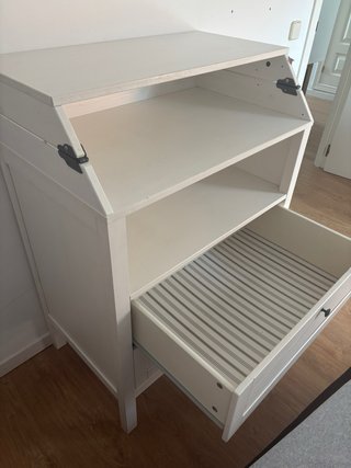 Cómoda cambiador IKEA blanca