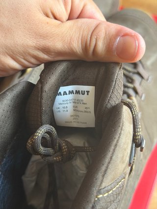 Scarpe Trekking Mammut Mercury Mid GTX 45 GoreTex
