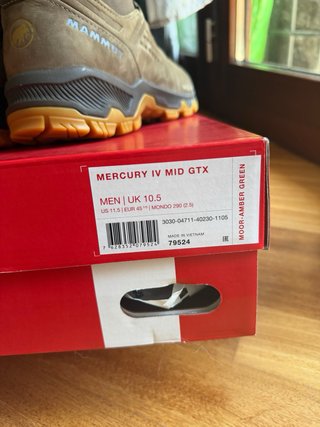 Scarpe Trekking Mammut Mercury Mid GTX 45 GoreTex