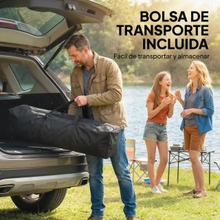 Carpa Plegable 3x3m UPF50+ 4 Laterales