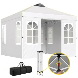 Carpa Plegable 3x3m UPF50+ 4 Laterales