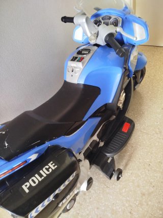 Moto Infantil Eléctrica Azul