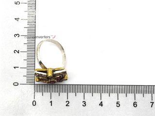 sortija plata 925mm con piedra con diamante,cuarzo