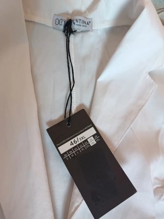 Chaleco Valentina Blanco Talla 46