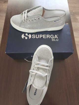 Zapatillas Superga 3750 Jersey Lame Leggera Talla