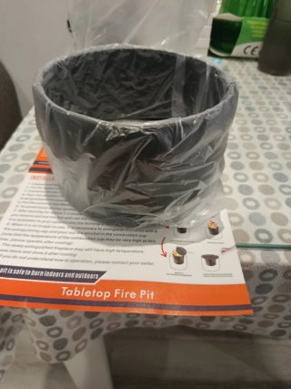 Chimenea de mesa Bronnkan