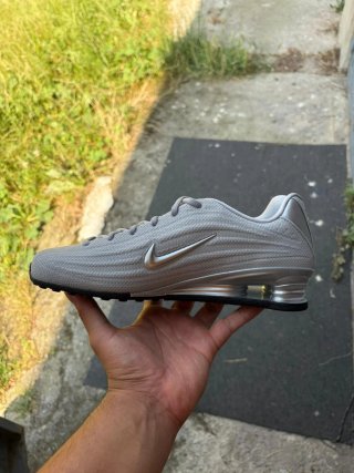 Nike Shox Z Donna Grigio Argento
