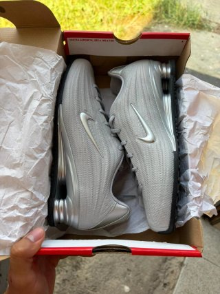 Nike Shox Z Donna Grigio Argento