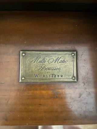 Órgano Eléctrico Analógico Wurlitzer 4500