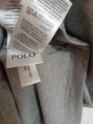 Camiseta Polo Ralph Lauren Gris Talla M